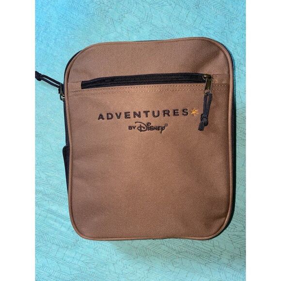 Adventures by Disney Collection tan foldable duffle travel bag NWOT Exclusive - Picture 1 of 13
